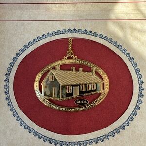 Colonial Williamsburg Collectible Ornament 2012